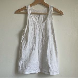 Calvin Klein white tank-top in mint condition